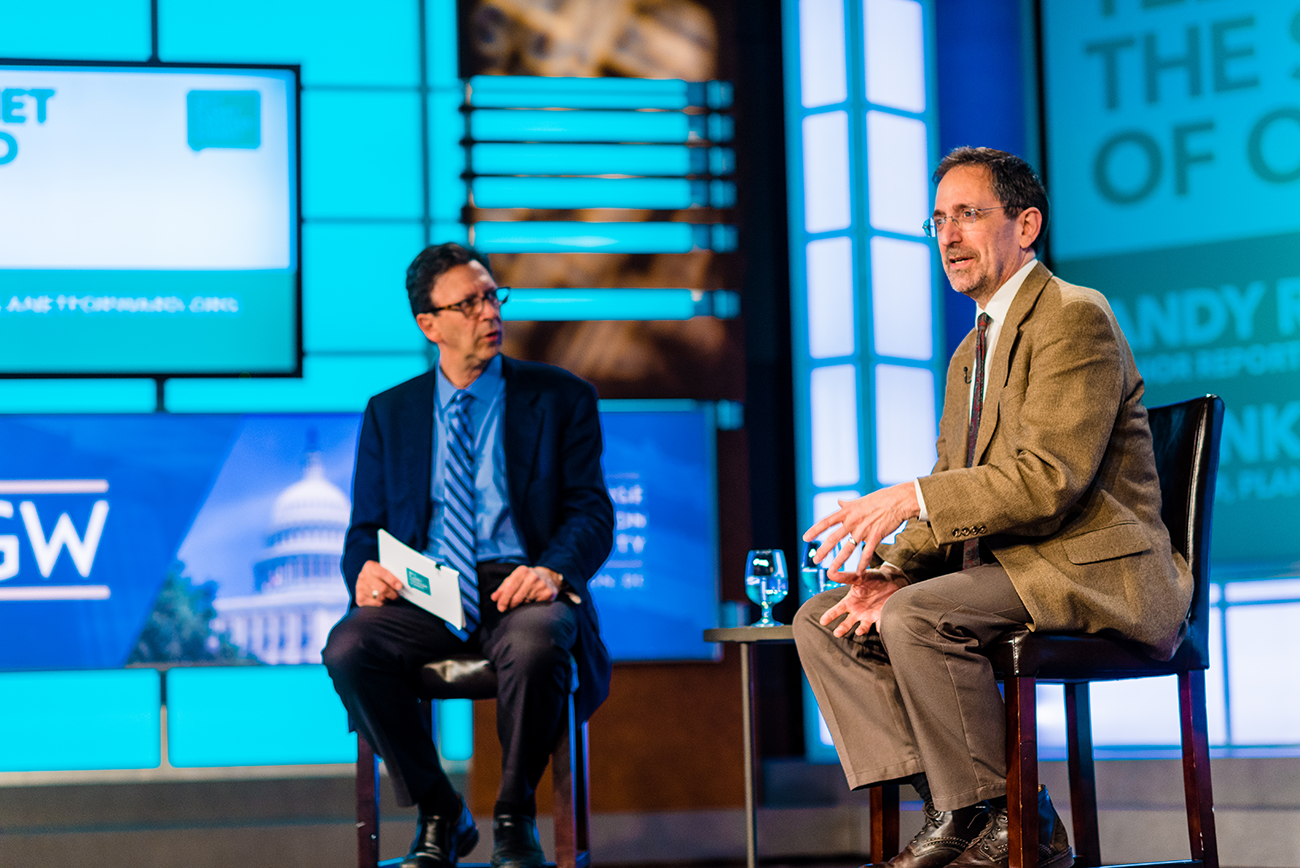 Andrew Revkin, senior reporter on climate change for ProPublica, joins us on Day Two for a conversation about challenges confronting those trying to tell the story of climate change.